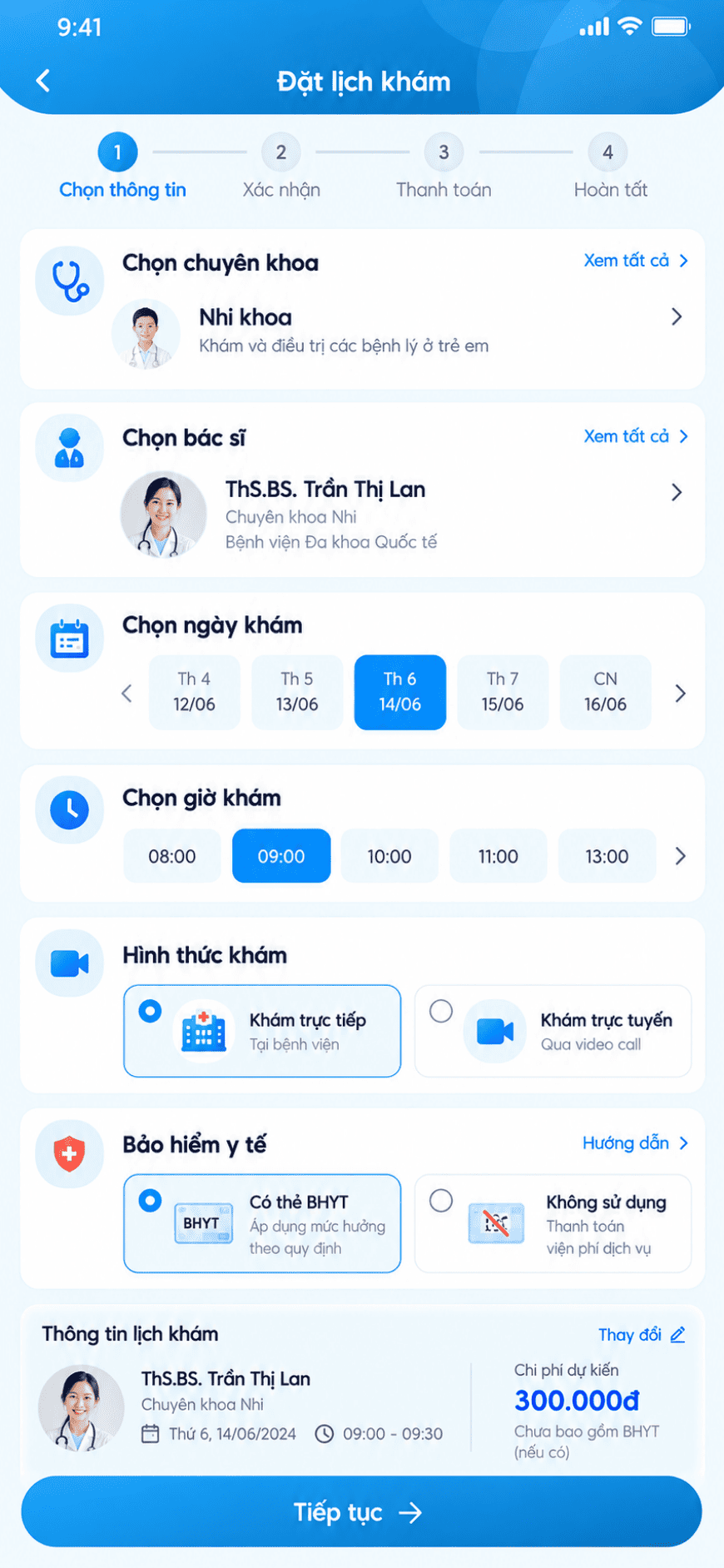App Bệnh viện / Phòng khám
